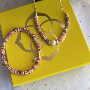 Kendra Scott🔥Lila Mother of Pearl Strand SET!
